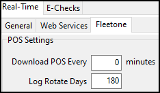 The Fleetone tab.