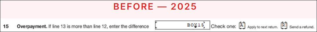 The pre-2025 line 15.
