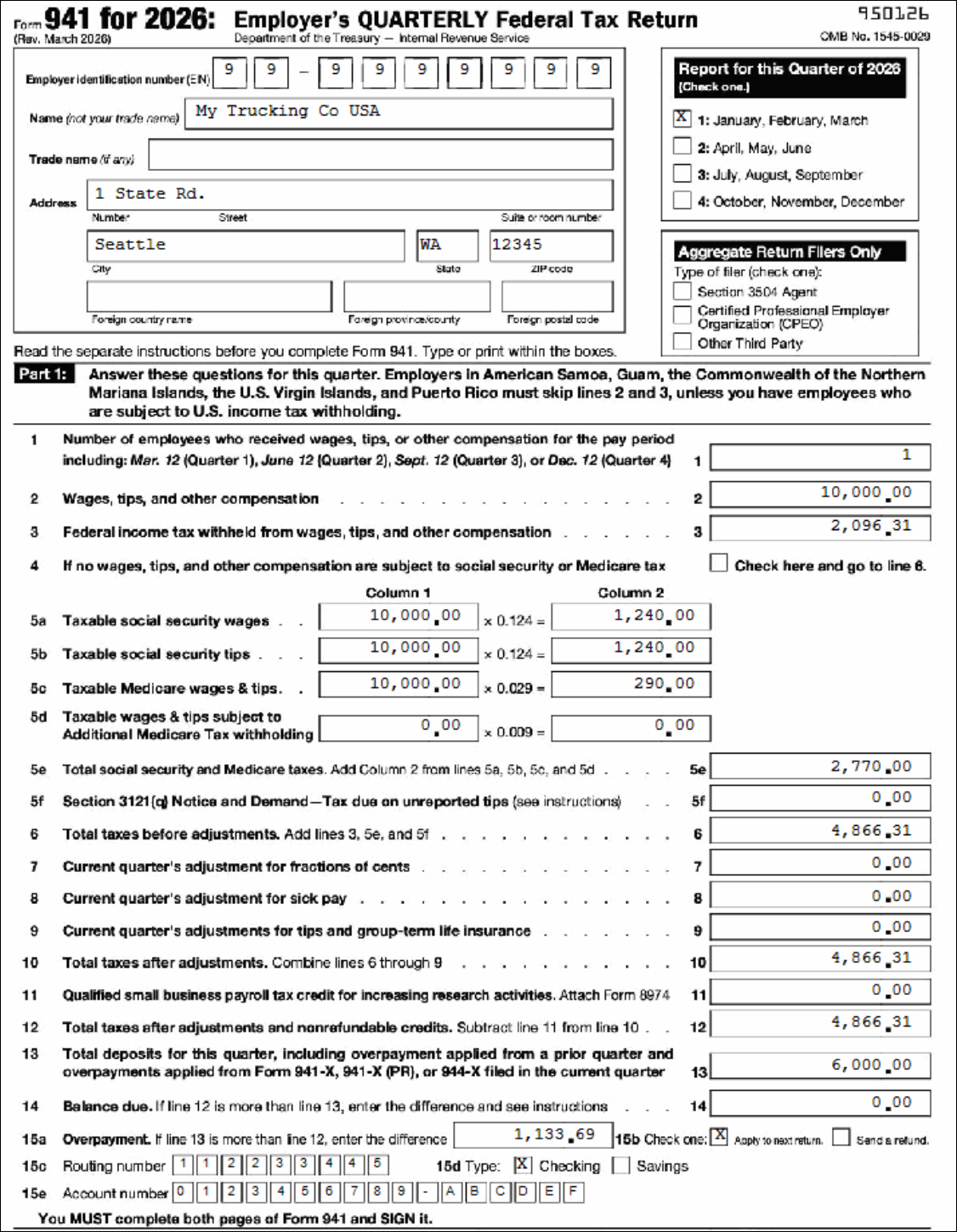 Form 941.