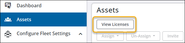 view licenses
