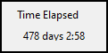 The Time Elapsed counter.