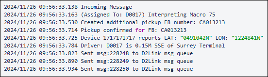 An example of a succesful macro use.