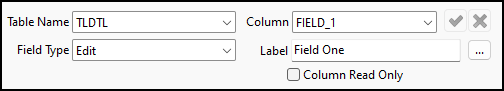 The TLDTL User Fields setup pane.