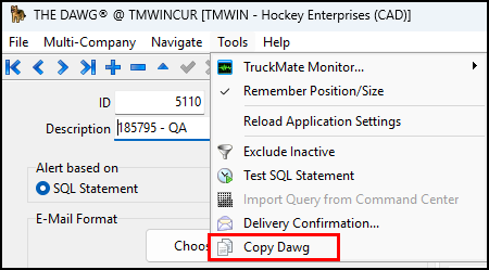 The Copy Dawg option.
