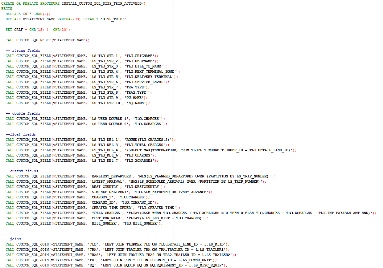 An example of a table conversion.