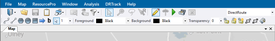 drawing tools toolbar
