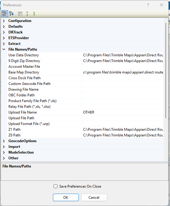 file name path pref