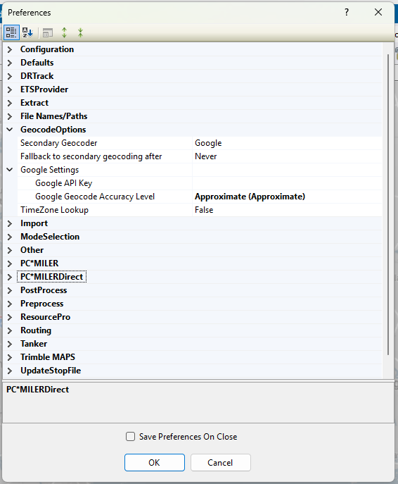 geocoding google pref