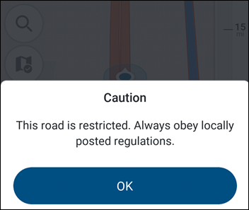 restricted