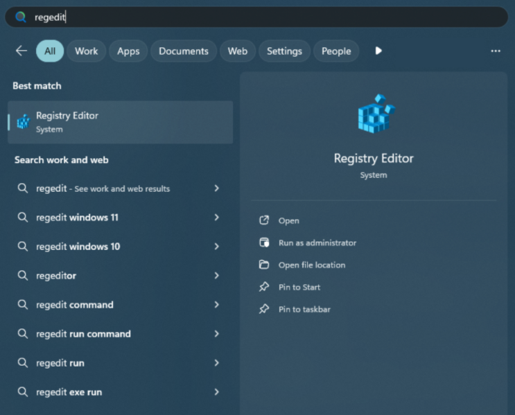registry
