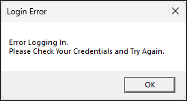 LoginError