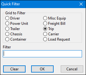 QuickFilter