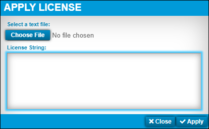 Apply License