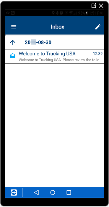 D2Link on an Android-based smartphone.