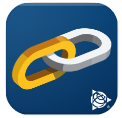 The D<sup>2</sup>Link by Trimble app icon