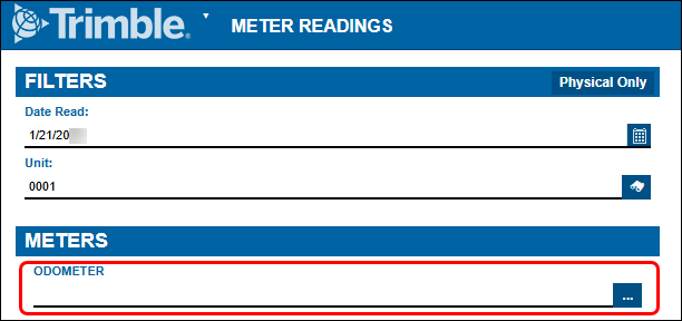 Meters pane